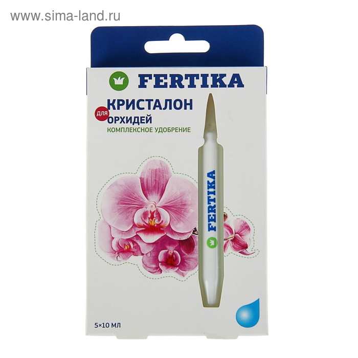 Удобрение минеральное "Фертика", Кристалон для Орхидей, 5 шт. по 10 мл
Удобрение минеральное "Фертика", Кристалон для Орхидей, 5 шт. по 10 мл
