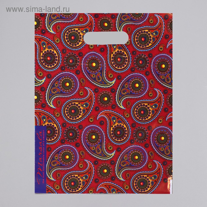 Пакет "Марсала", полиэтиленовый с вырубной ручкой, 30 х 40 см, 35 мкм
Пакет "Марсала", полиэтиленовый с вырубной ручкой, 30 х 40 см, 35 мкм