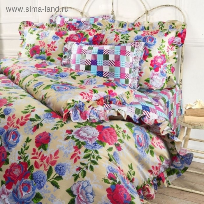 Постельное бельё евро Rosa, размер 215х240 см, 175х210 см, 50х70 см - 2 шт, 70х70 см - 2 шт 
Постельное бельё евро Rosa, размер 215х240 см, 175х210 см, 50х70 см - 2 шт, 70х70 см - 2 шт