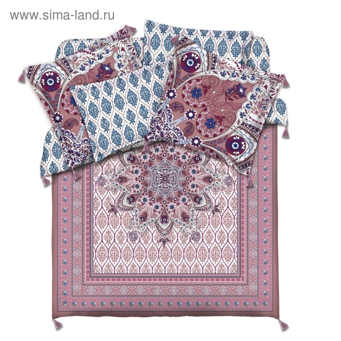 Постельное бельё евро Arus, размер 240x260 см, 200x220 см, 50x70 см - 2 шт, 70x70 см - 2 шт
Постельное бельё евро Arus, размер 240x260 см, 200x220 см, 50x70 см - 2 шт, 70x70 см - 2 шт