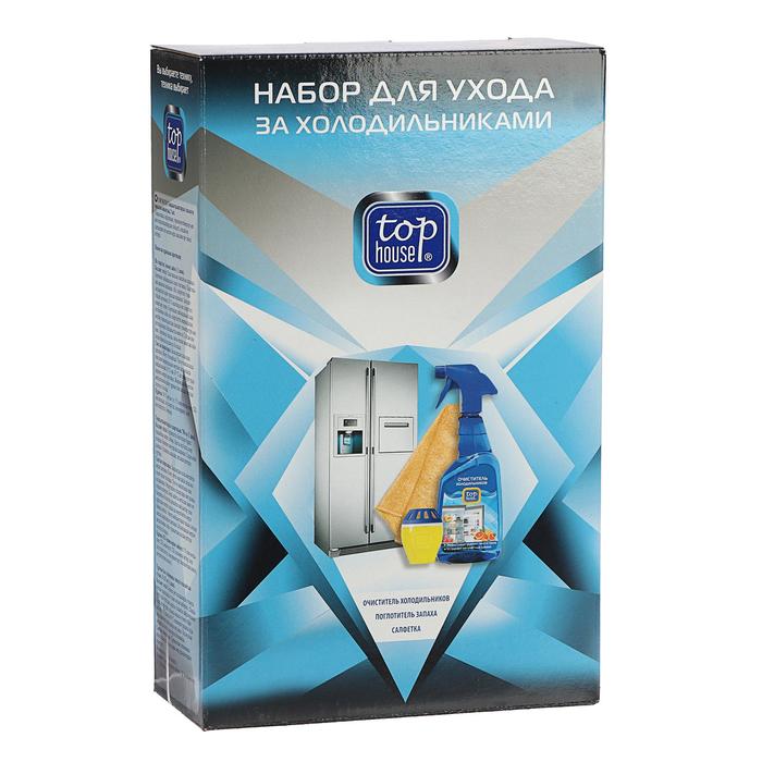 Набор для ухода за холодильниками Top House, 3 предмета
Набор для ухода за холодильниками Top House, 3 предмета