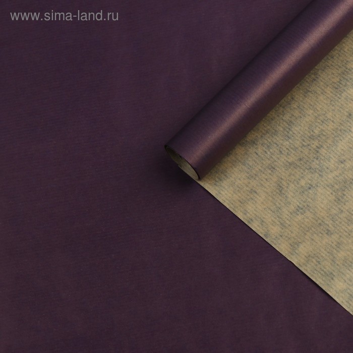 Бумага упаковочная крафт "Фиолетовый", 0,7 х 10 м, 40 г/м²
Бумага упаковочная крафт "Фиолетовый", 0,7 х 10 м, 40 г/м²