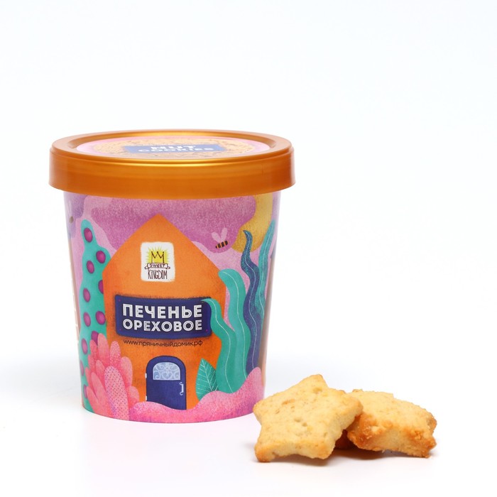 Печенье ореховое, 130 г
Печенье ореховое, 130 г