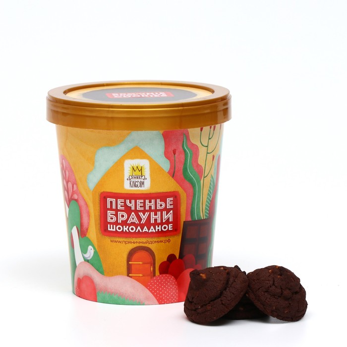 Брауни шоколадное с арахисом 120 г
Брауни шоколадное с арахисом 120 г