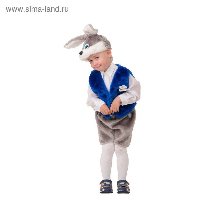 Карнавальный костюм «Зайчик Фёдор», размер 28
Карнавальный костюм «Зайчик Фёдор», размер 28