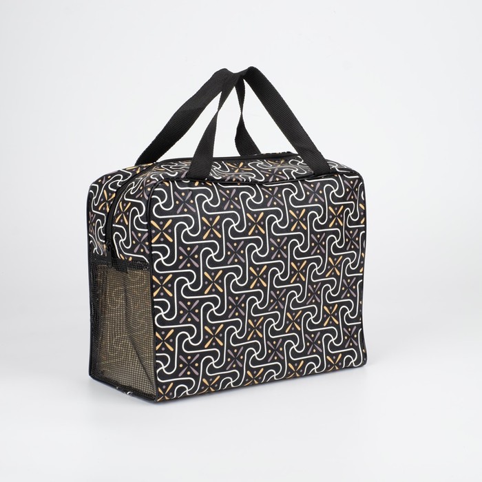 Косметичка на молнии, цвет чёрный
Косметичка на молнии, цвет чёрный