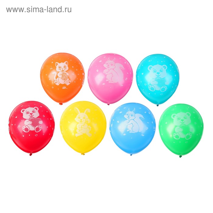 Шар латексный 12" «Милые животные», пастель, набор 100 шт., цвета МИКС
Шар латексный 12" «Милые животные», пастель, набор 100 шт., цвета МИКС