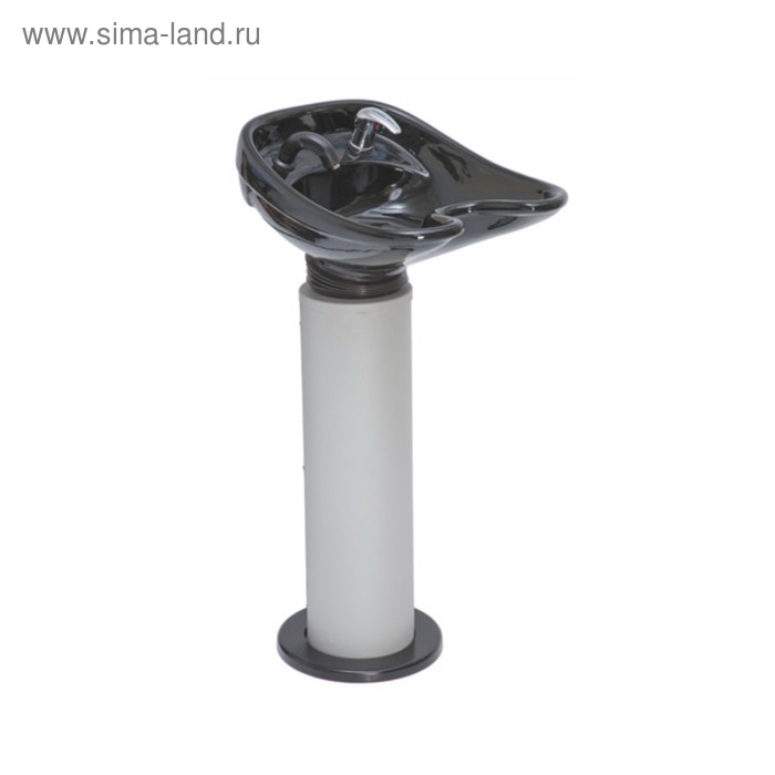 фото Мойка парикмахерская "эко", 56*46*110, раковина чёрная глубокая