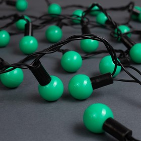 Гирлянда «Нить» 10 м с насадками «Шарики 2.5 см», IP44, тёмная нить, 100 LED, свечение зелёное, 8 режимов, 220 В, УЦЕНКА
Гирлянда «Нить» 10 м с насадками «Шарики 2.5 см», IP44, тёмная нить, 100 LED, свечение зелёное, 8 режимов, 220 В, УЦЕНКА