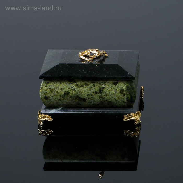 Шкатулка комбинированная с ящеркой, на ножках
Шкатулка комбинированная с ящеркой, на ножках