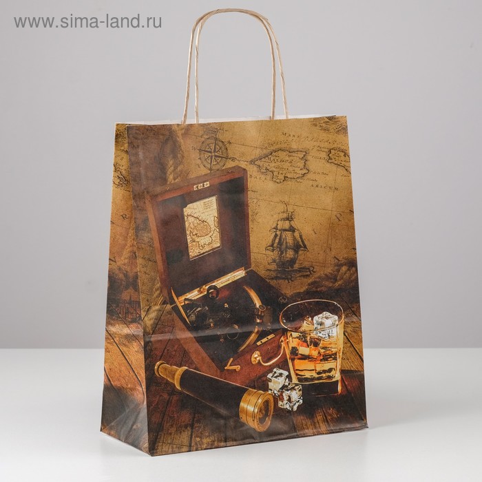 Пакет крафт "Капитан", 25 х 11 х 32 см 
Пакет крафт "Капитан", 25 х 11 х 32 см