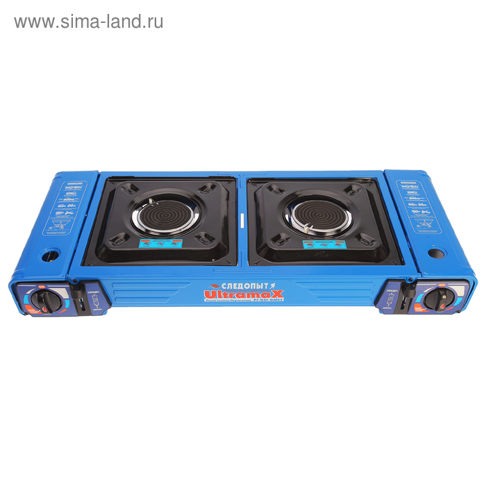 Плита туристическая газовая «СЛЕДОПЫТ-ULTRAMAX», двойная, с переходником
Плита туристическая газовая «СЛЕДОПЫТ-ULTRAMAX», двойная, с переходником