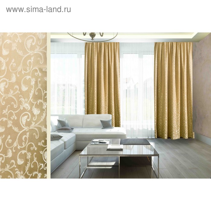 Штора Betta, размер 220х270 см, цвет тёмно-бежевый
Штора Betta, размер 220х270 см, цвет тёмно-бежевый