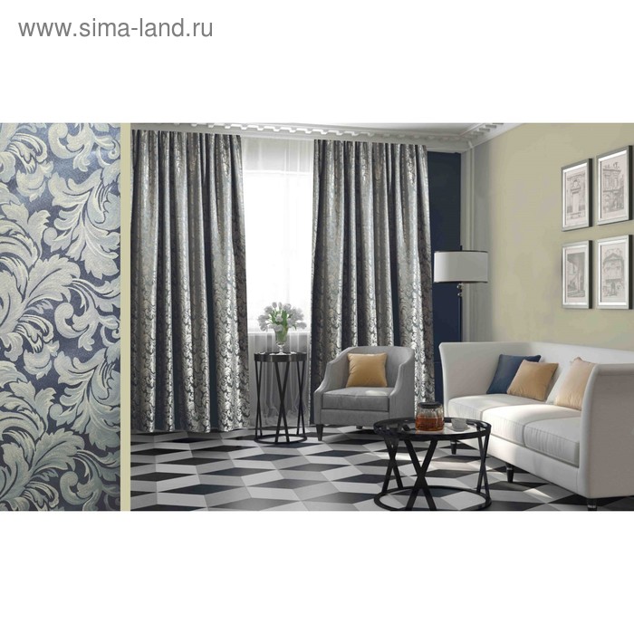 Штора Betta, размер 220х270 см, цвет тёмно-синий
Штора Betta, размер 220х270 см, цвет тёмно-синий