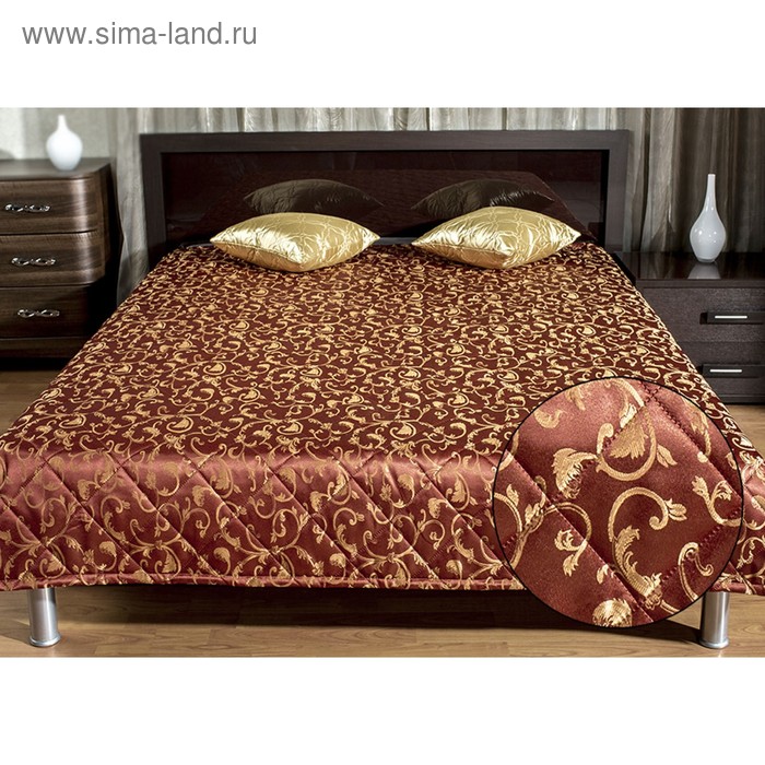 Покрывало Betta, размер 180х200 см, цвет бордовый
Покрывало Betta, размер 180х200 см, цвет бордовый