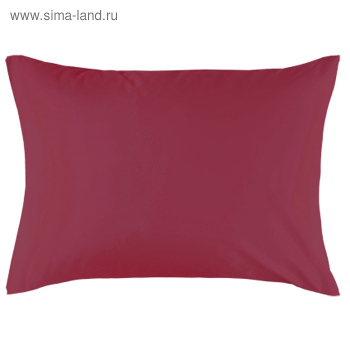 Наволочка на молнии, размер 52х74 см, цвет ягодный, сатин 
Наволочка на молнии, размер 52х74 см, цвет ягодный, сатин