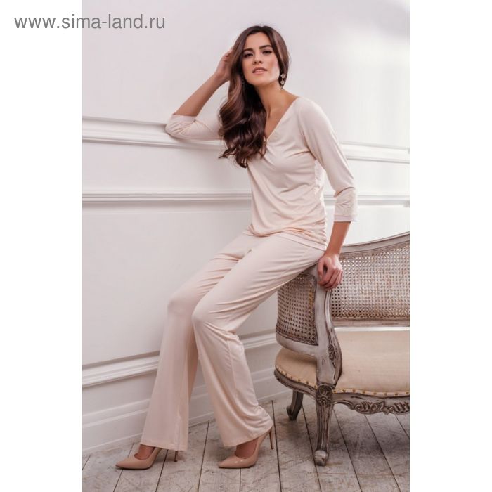 Пижама Loretta из футболки и брюк купить со скидкой в секс шопе  Женское белье, одежда  Домашняя одежда