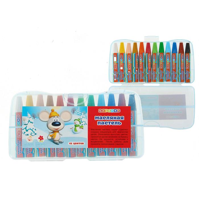 Пастель масляная «Цветик», 12 цветов, 75/10 мм, шестигранная
Пастель масляная «Цветик», 12 цветов, 75/10 мм, шестигранная