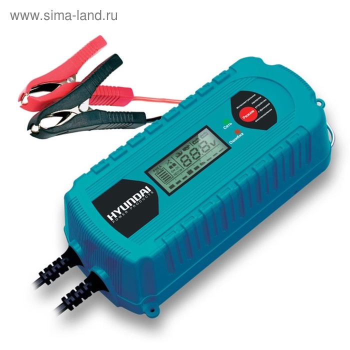 Зарядное устройство АКБ Hyundai HY 800, универсальное, 12 В
Зарядное устройство АКБ Hyundai HY 800, универсальное, 12 В