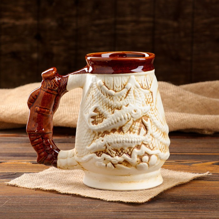 Бокал для пива "Евро Рыбак", под шамот, 1.5 л
Бокал для пива "Евро Рыбак", под шамот, 1.5 л