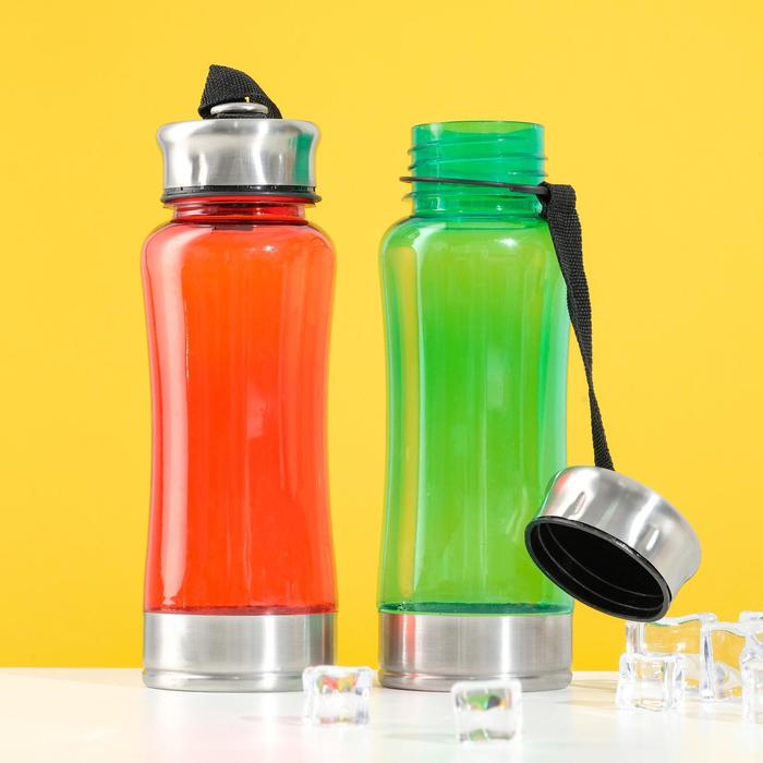 Бутылка для воды, 600 мл, 23 х 7 см, микс
Бутылка для воды, 600 мл, 23 х 7 см, микс