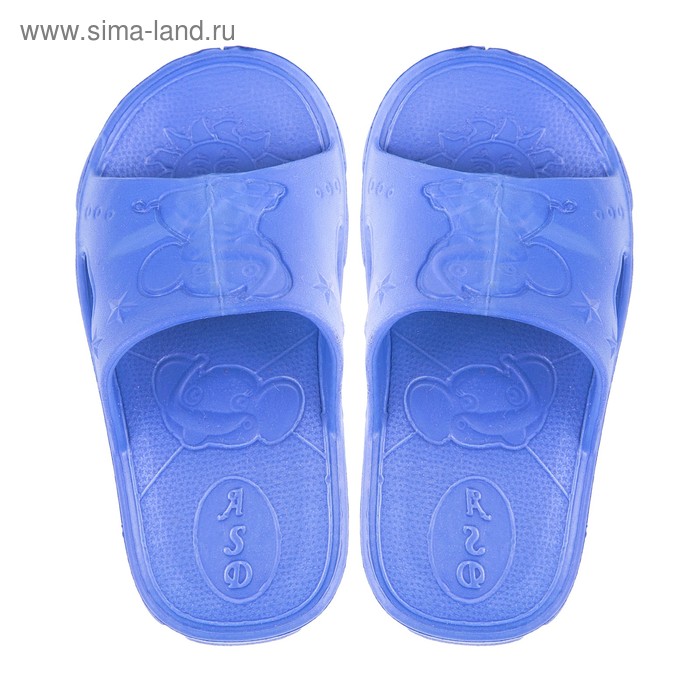 Сланцы детские «Слоненок» цвет МИКС, размер 25-26
Сланцы детские «Слоненок» цвет МИКС, размер 25-26