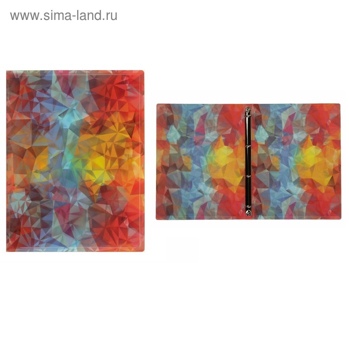 Папка на 4 кольцах А4, ErichKrause Dynamique, 24 мм, 550 мкм, с рисунком
Папка на 4 кольцах А4, ErichKrause Dynamique, 24 мм, 550 мкм, с рисунком