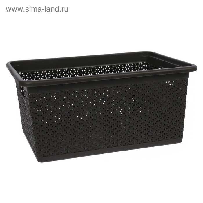 Корзина для хранения, Nature, 20 л, 43×30×20,5 см, цвет МИКС
Корзина для хранения, Nature, 20 л, 43×30×20,5 см, цвет МИКС