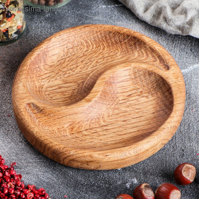 Тарелка для закусок "Инь-Янь", d-15 см, массив ясеня
Тарелка для закусок "Инь-Янь", d-15 см, массив ясеня