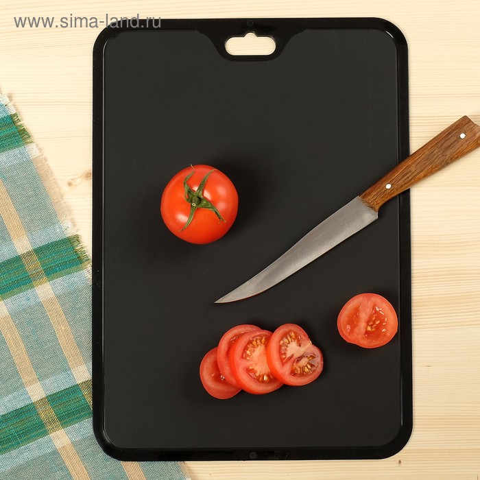 Доска разделочная, Flexi XL, цвет чёрный
Доска разделочная, Flexi XL, цвет чёрный