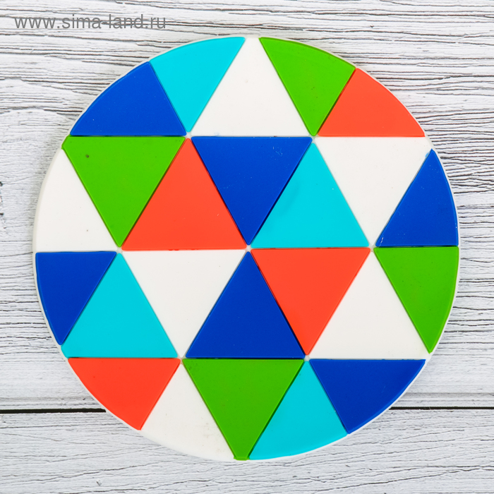 Подставка под горячее «Узоры», Ø 10 см 
Подставка под горячее «Узоры», Ø 10 см