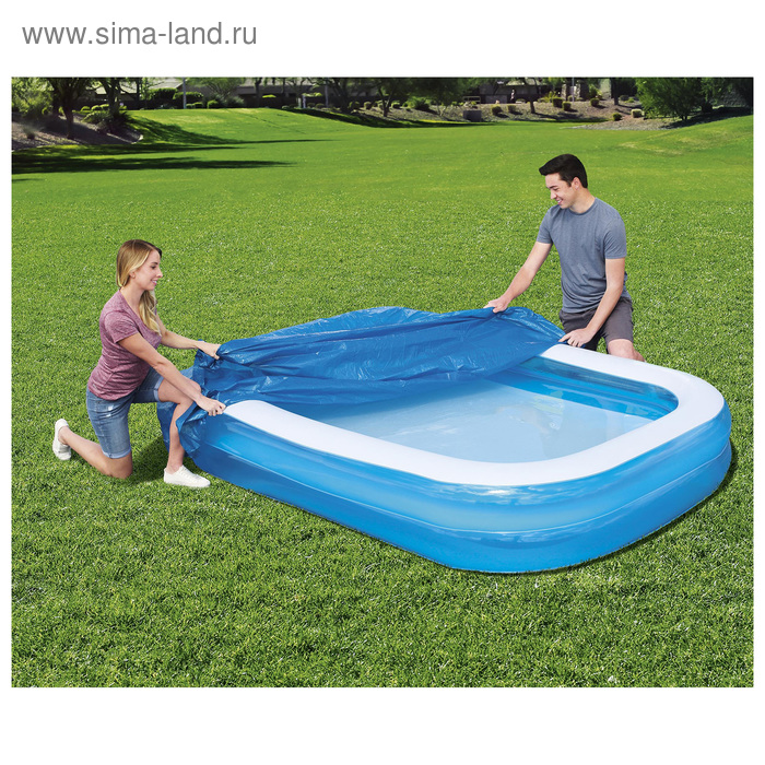 фото Тент для надувных бассейнов размером 262 х 175 см, 58319 bestway