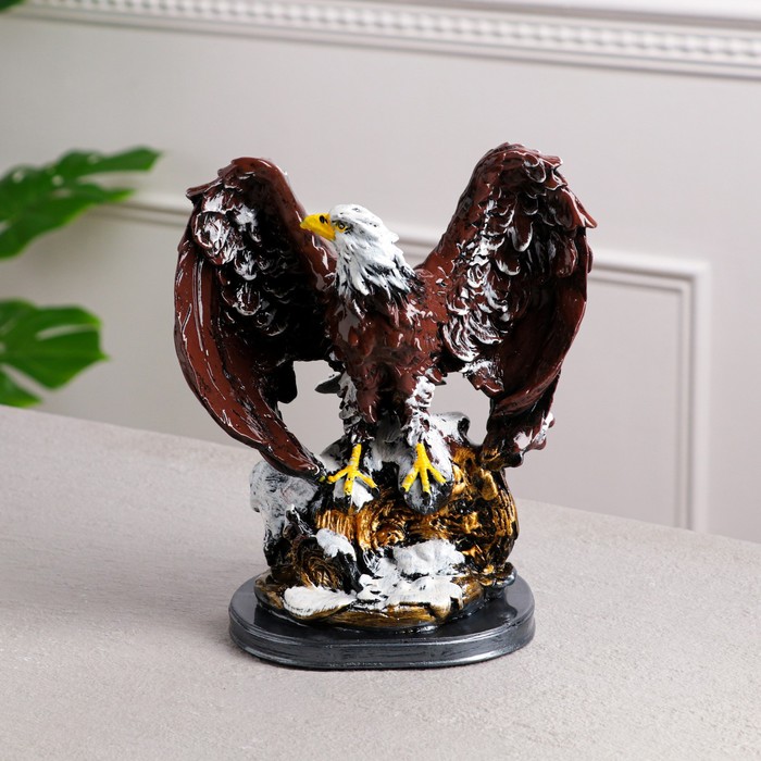 Статуэтка "Орел", разноцветная, гипс, 25 см
Статуэтка "Орел", разноцветная, гипс, 25 см