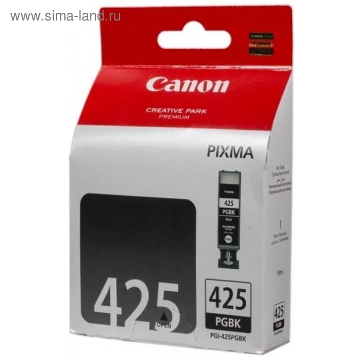 Картридж струйный Canon PGI-425PGBK 4532B001 черный для Canon iP4840/MG5140/MG5240/MG6140/MG8140 1
Картридж струйный Canon PGI-425PGBK 4532B001 черный для Canon iP4840/MG5140/MG5240/MG6140/MG8140 1
