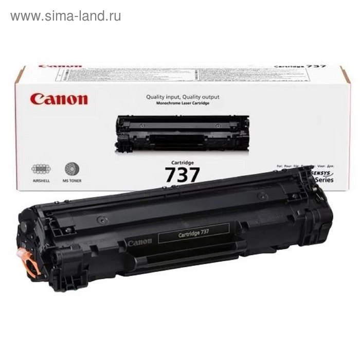 Картридж Canon 737 9435B004 для i-Sensys MF211/212/216/217/226/229 (2400k), черный
Картридж Canon 737 9435B004 для i-Sensys MF211/212/216/217/226/229 (2400k), черный