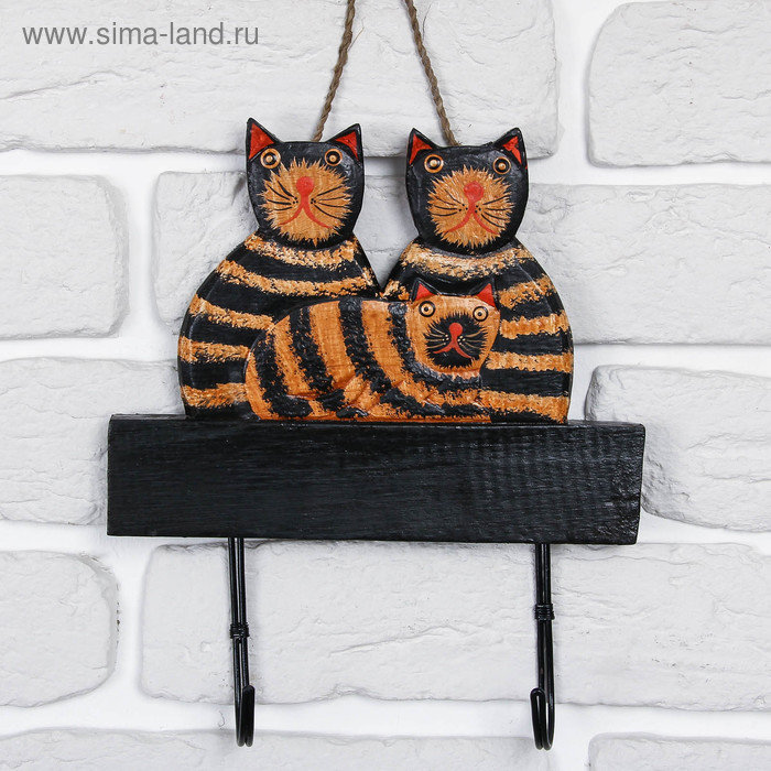 Декоративные крючки "Пушистая семья" 19х4х22,5 см
Декоративные крючки "Пушистая семья" 19х4х22,5 см