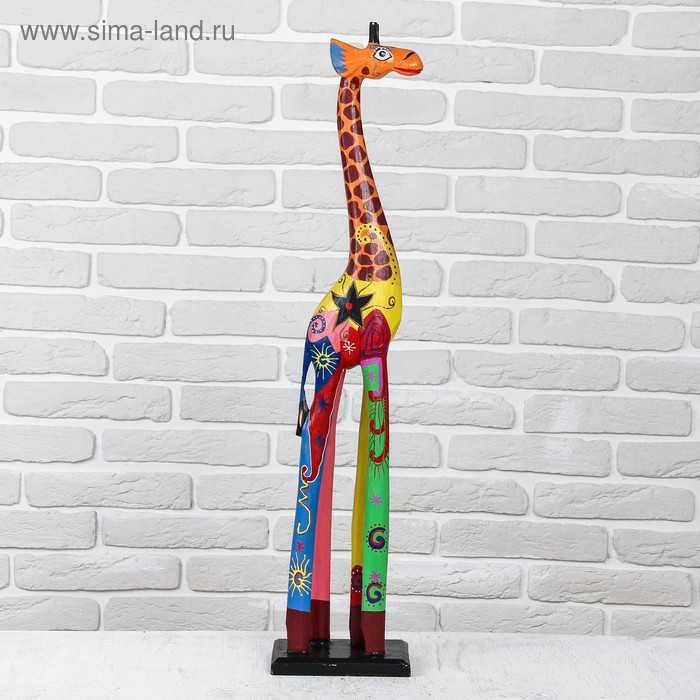 Сувенир дерево "Цветной жираф" 17х12х80 см
Сувенир дерево "Цветной жираф" 17х12х80 см