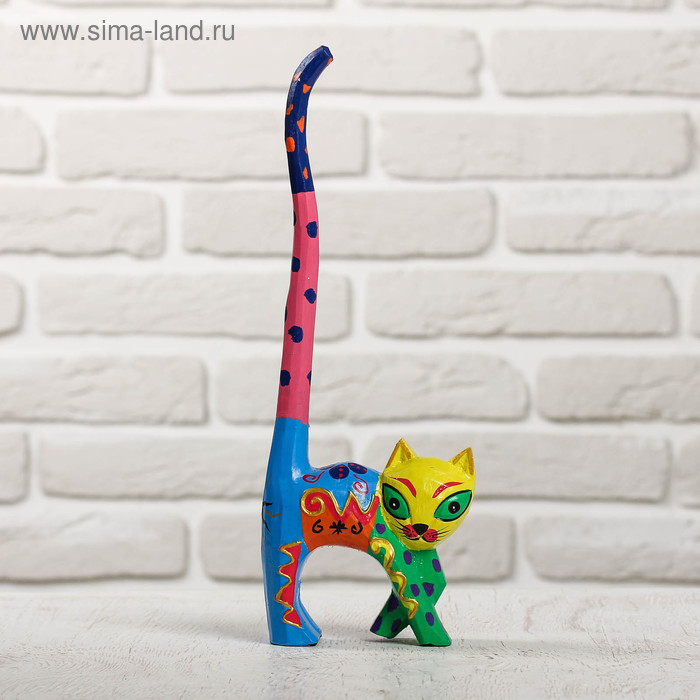 Сувенир дерево "Кошечка радужная" 11х3,5х30 см 
Сувенир дерево "Кошечка радужная" 11х3,5х30 см