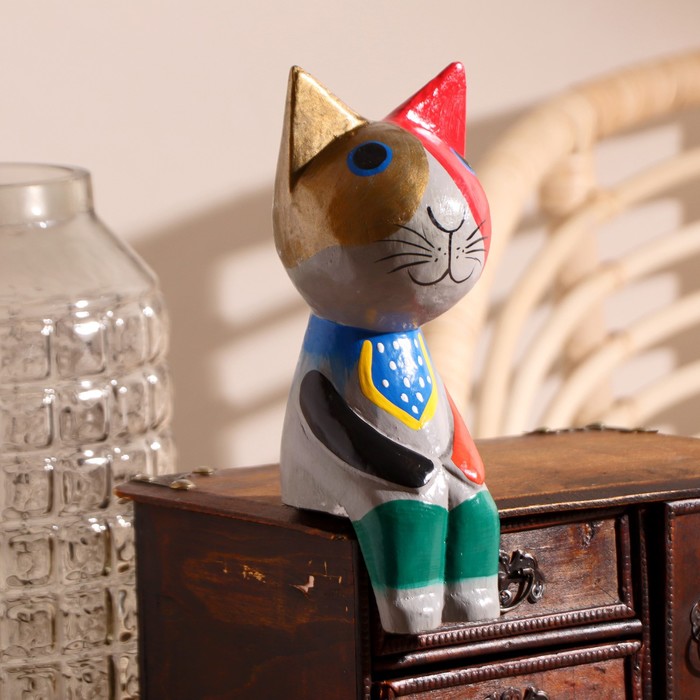 Сувенир дерево "Сидячий кот" 6х7х20 см
Сувенир дерево "Сидячий кот" 6х7х20 см