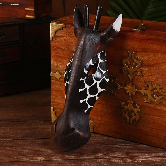 Маска дерево "Жираф" 30х11х4,5 см
Маска дерево "Жираф" 30х11х4,5 см