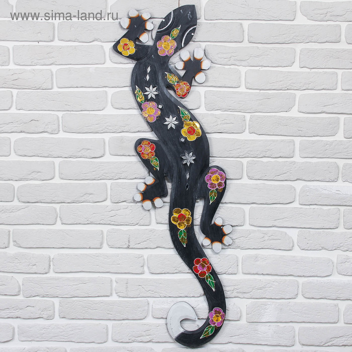 Панно дерево "Геккон" 100х29х1,1 см
Панно дерево "Геккон" 100х29х1,1 см