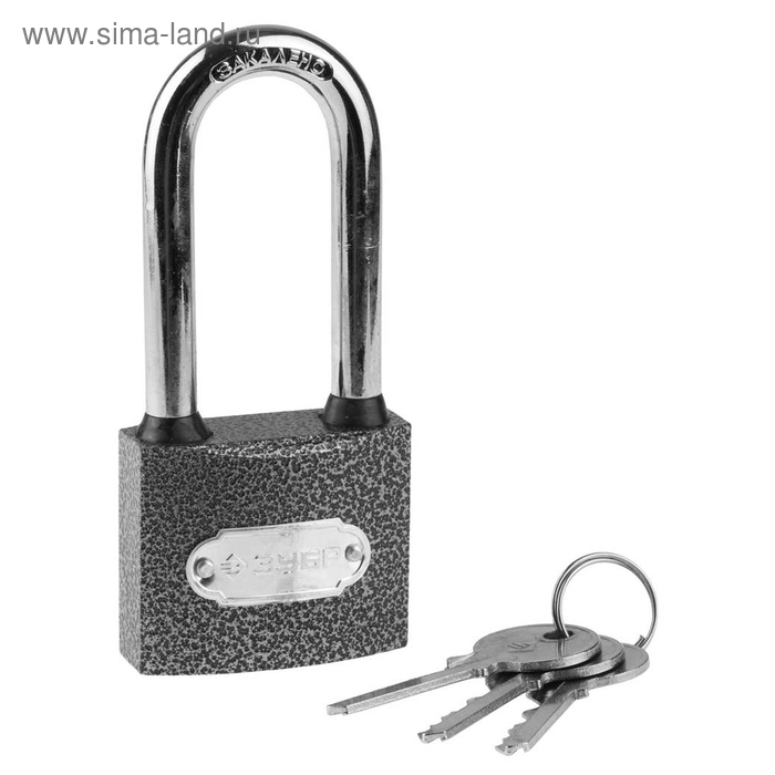 Замок навесной "ЗУБР" МАСТЕР, 50 мм, металлический корпус, удлиненная закаленная дужка
Замок навесной "ЗУБР" МАСТЕР, 50 мм, металлический корпус, удлиненная закаленная дужка