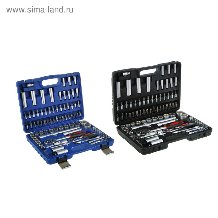 Набор инструмента AUTOVIRAZH, 1/2", 1/4", CrV, 94 предмета
Набор инструмента AUTOVIRAZH, 1/2", 1/4", CrV, 94 предмета