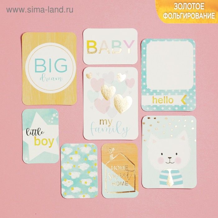 Набор карточек для творчества с фольгированием My Family, 10 х 10.5 см 
Набор карточек для творчества с фольгированием My Family, 10 х 10.5 см