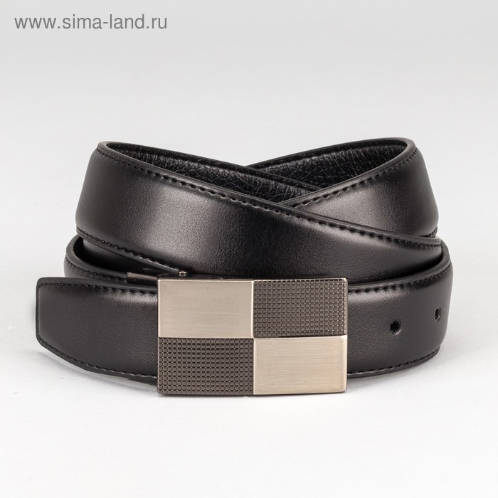 Ремень мужской "Лойд", гладкий, винт, пряжка на прокол матовый металл, ширина - 3,5 см, цвет чёрный
Ремень мужской "Лойд", гладкий, винт, пряжка на прокол матовый металл, ширина - 3,5 см, цвет чёрный