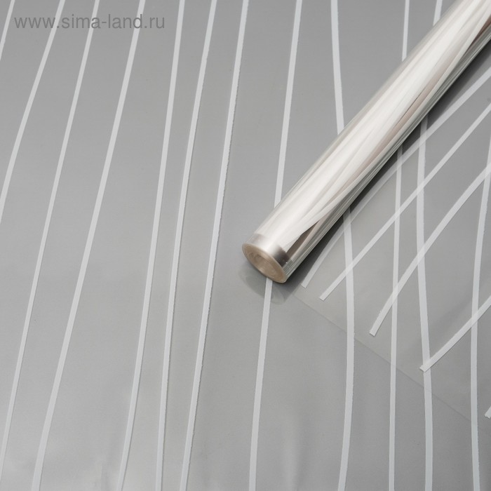 Плёнка для цветов "Полосы белые", 0,7 х 7,5 м, 40 мкм, 200 г
Плёнка для цветов "Полосы белые", 0,7 х 7,5 м, 40 мкм, 200 г