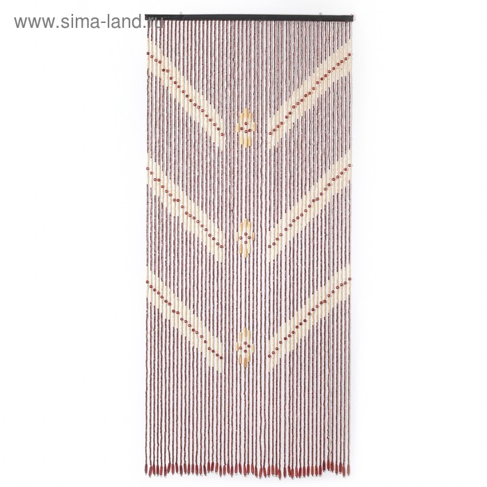 Занавеска декоративная деревянная, 90×190 см, 52 нити
Занавеска декоративная деревянная, 90×190 см, 52 нити