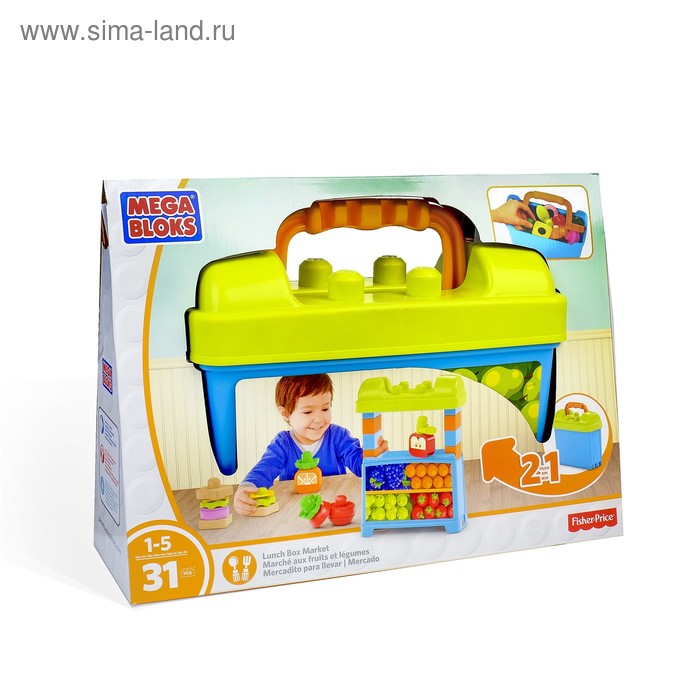 Игровой набор-конструктор «Обед с собой», 31 деталь
Игровой набор-конструктор «Обед с собой», 31 деталь