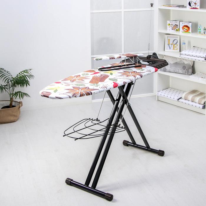 Доска гладильная Nika «Sophy Корица», 123×46 см, регулируемая высота до 100 см
Доска гладильная Nika «Sophy Корица», 123×46 см, регулируемая высота до 100 см