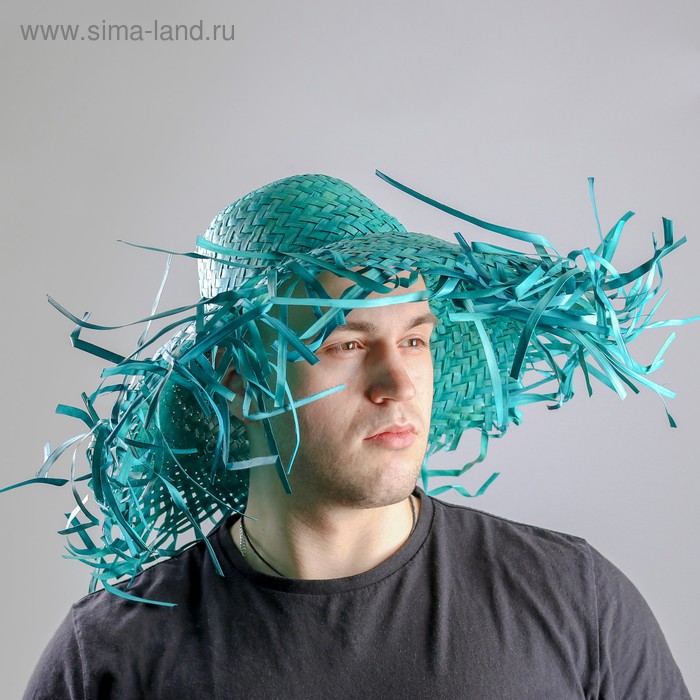 Карнавальная шляпа «Солома», цвет зелёный
Карнавальная шляпа «Солома», цвет зелёный